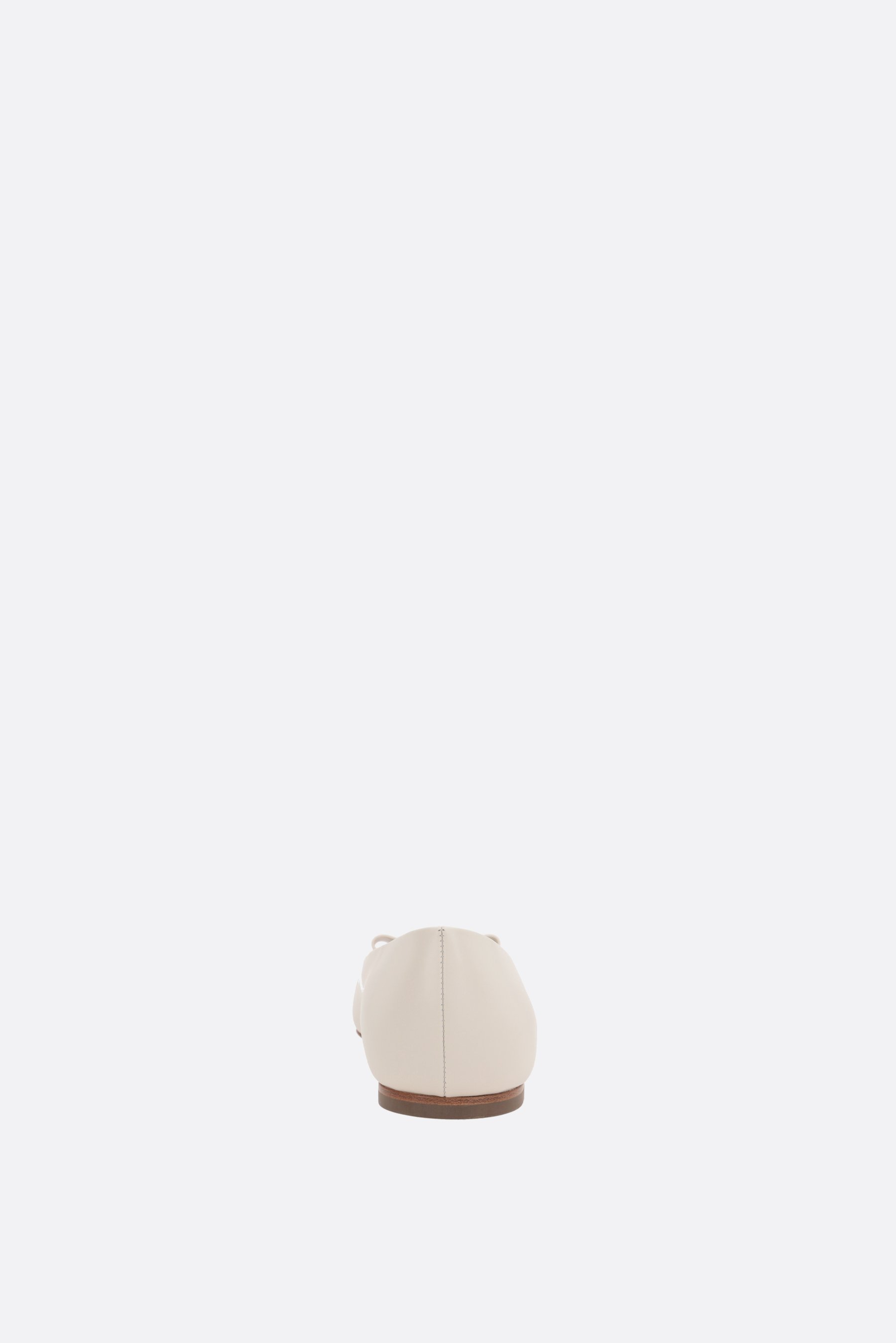 FERRAGAMO ballerina Zea in nappa Offerta