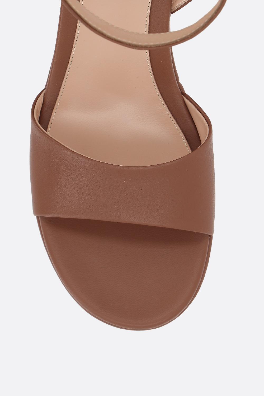 GIANVITO ROSSI sandalo platform Alma in nappa Saldi