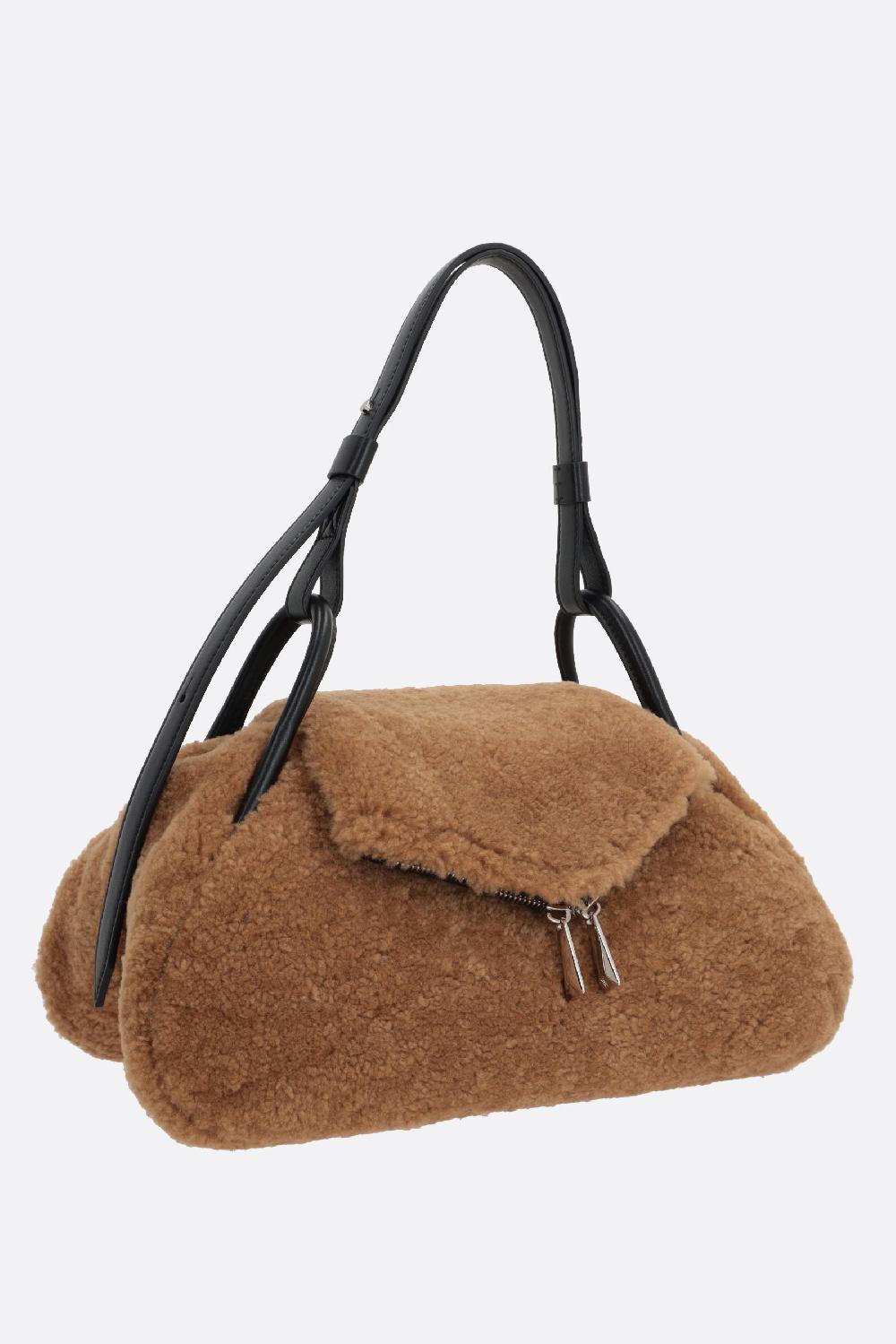 AMINA MUADDI borsa a mano Gemini in shearling Hotsell