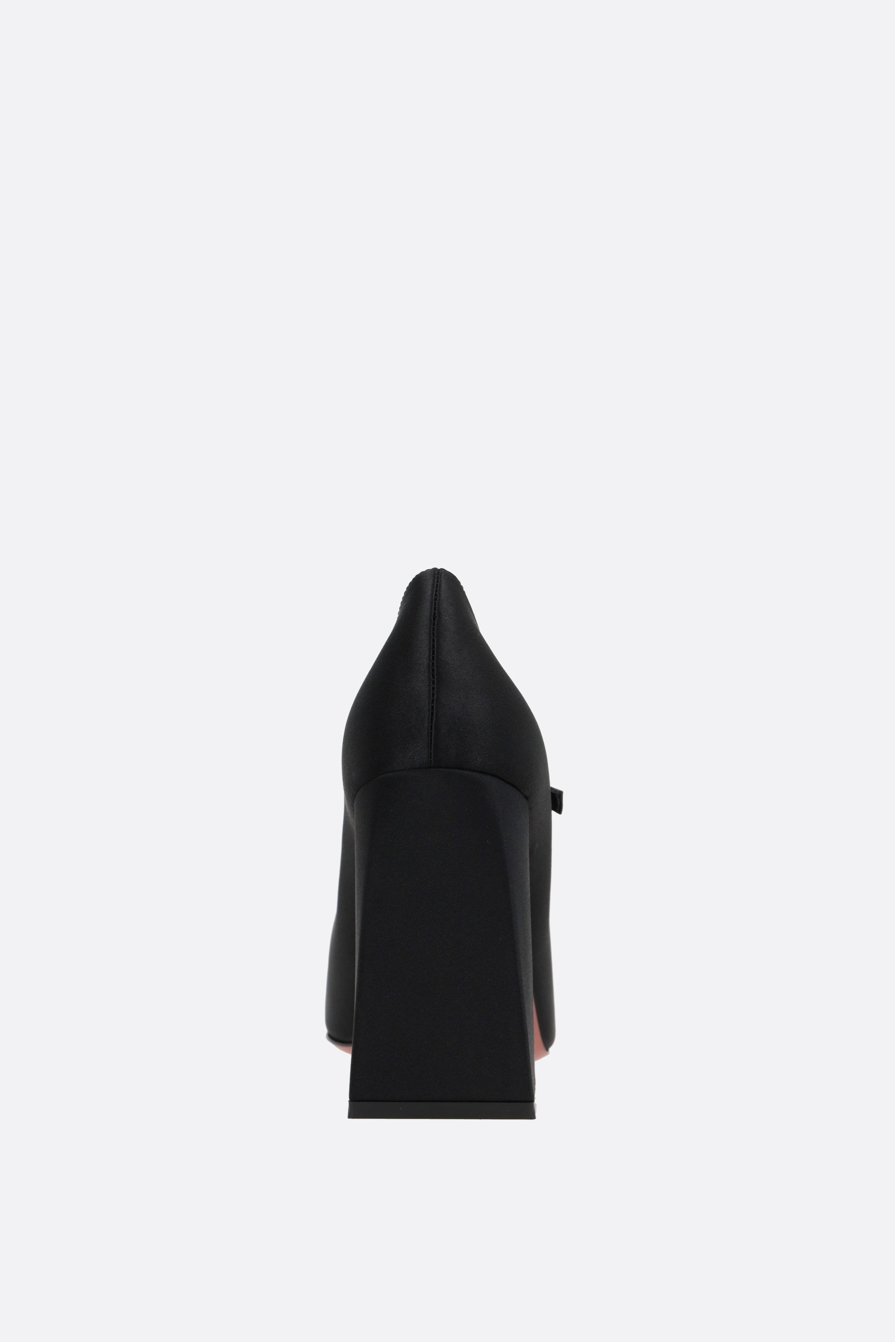 AMINA MUADDI décolleté mary-jane Charlotte in raso Vendita Economica
