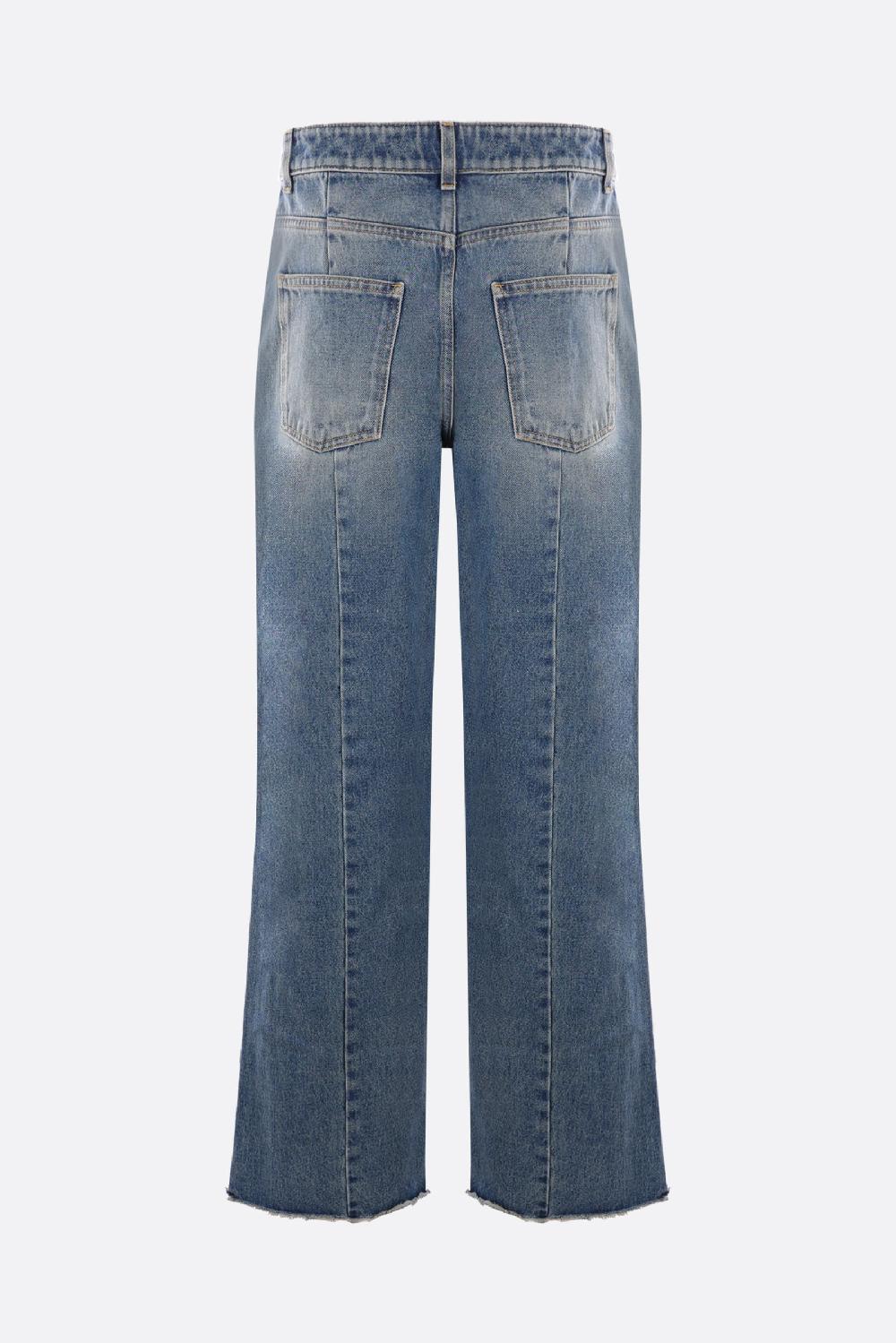 GIVENCHY jeans a gamba larga in denim I Più Venduti