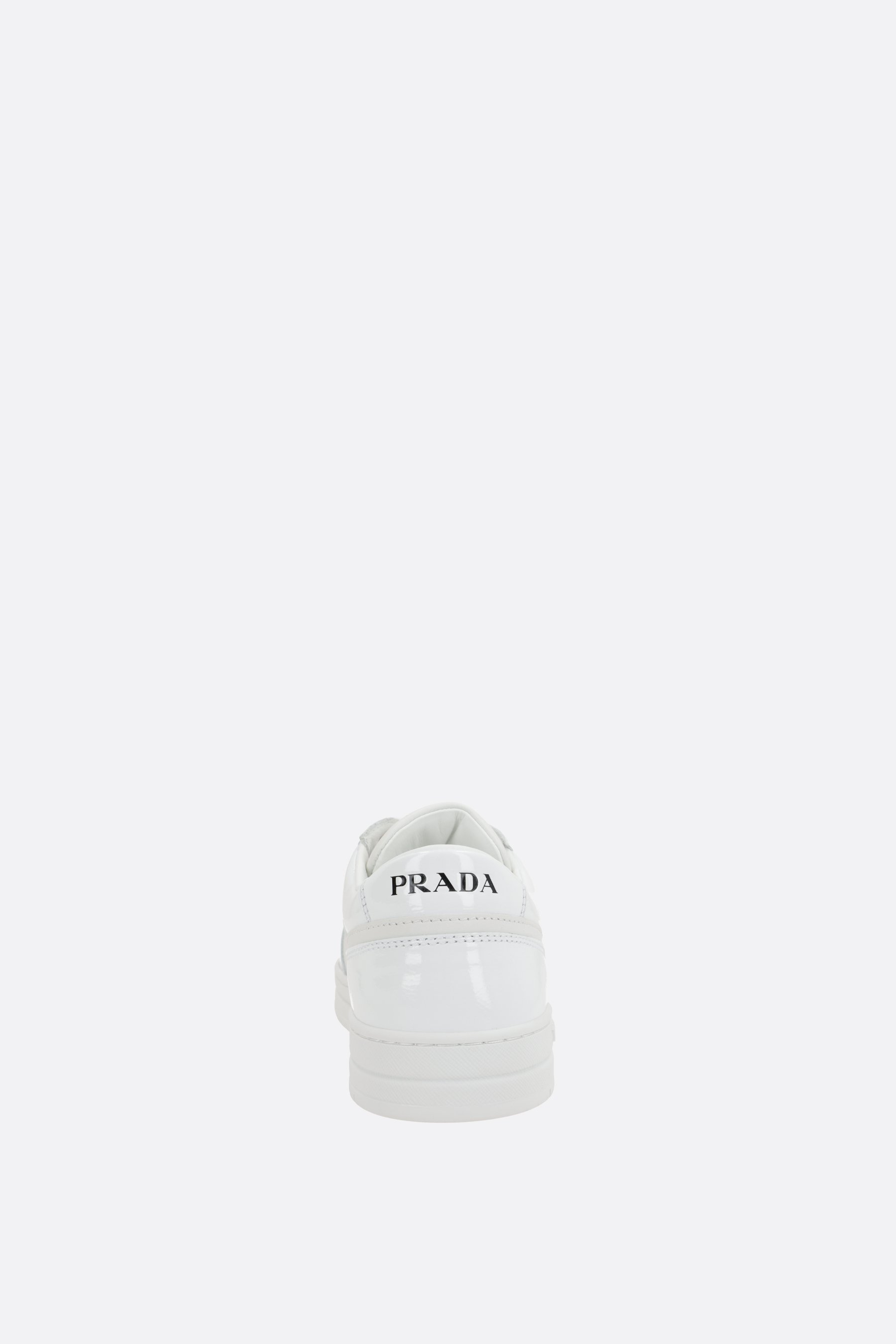 PRADA sneaker Downtown in pelle liscia e naplak Negozio
