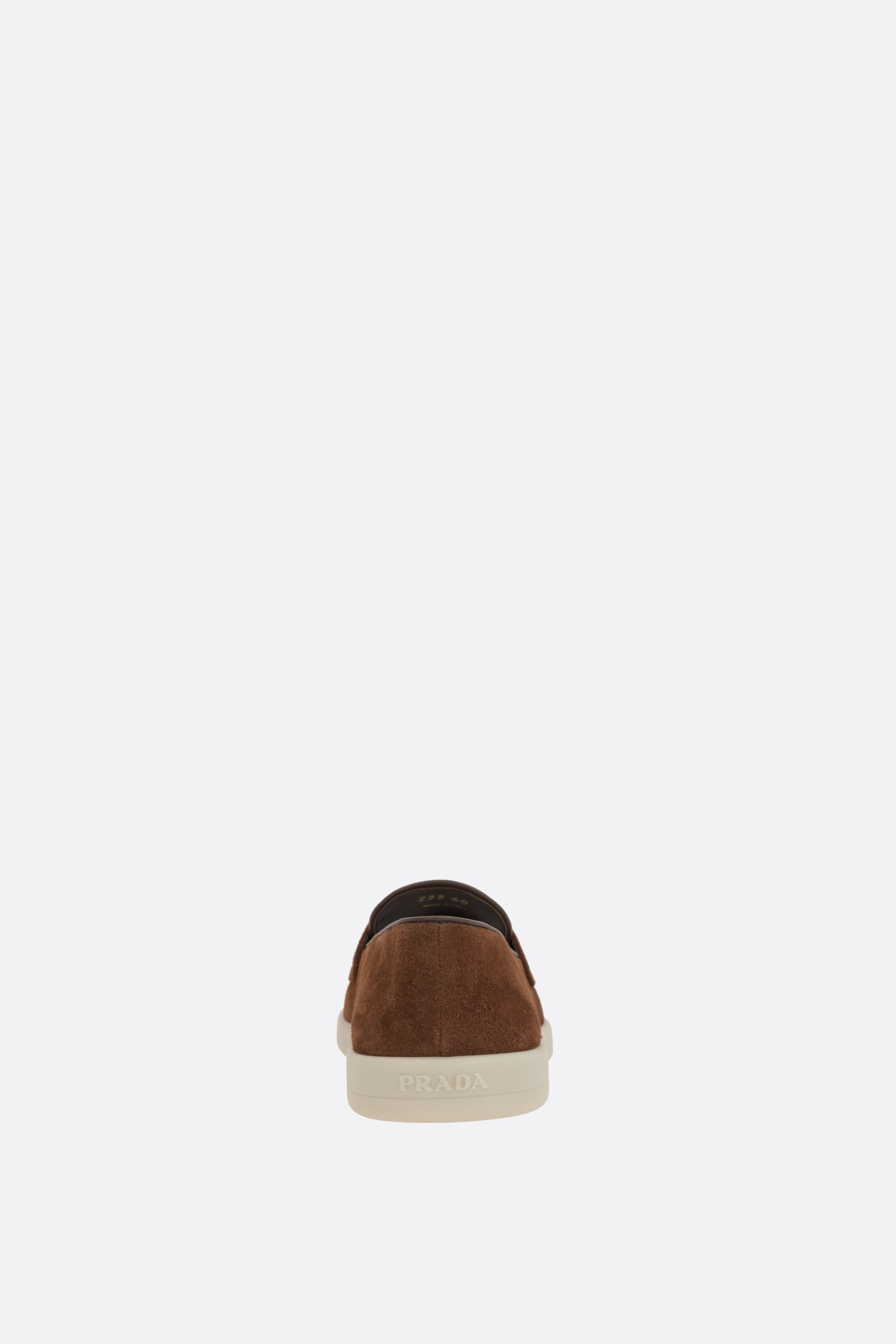 PRADA mocassino in suede Moda