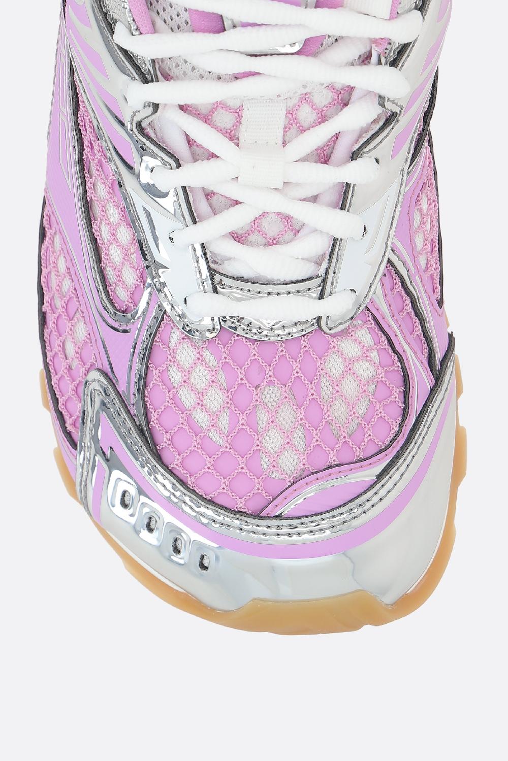 BOTTEGA VENETA sneaker Orbit in mesh e ecopelle laminata Nuovo
