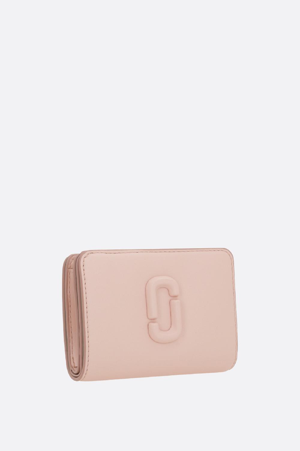 MARC JACOBS portafogli compatto The Covered J Marc mini Vendita