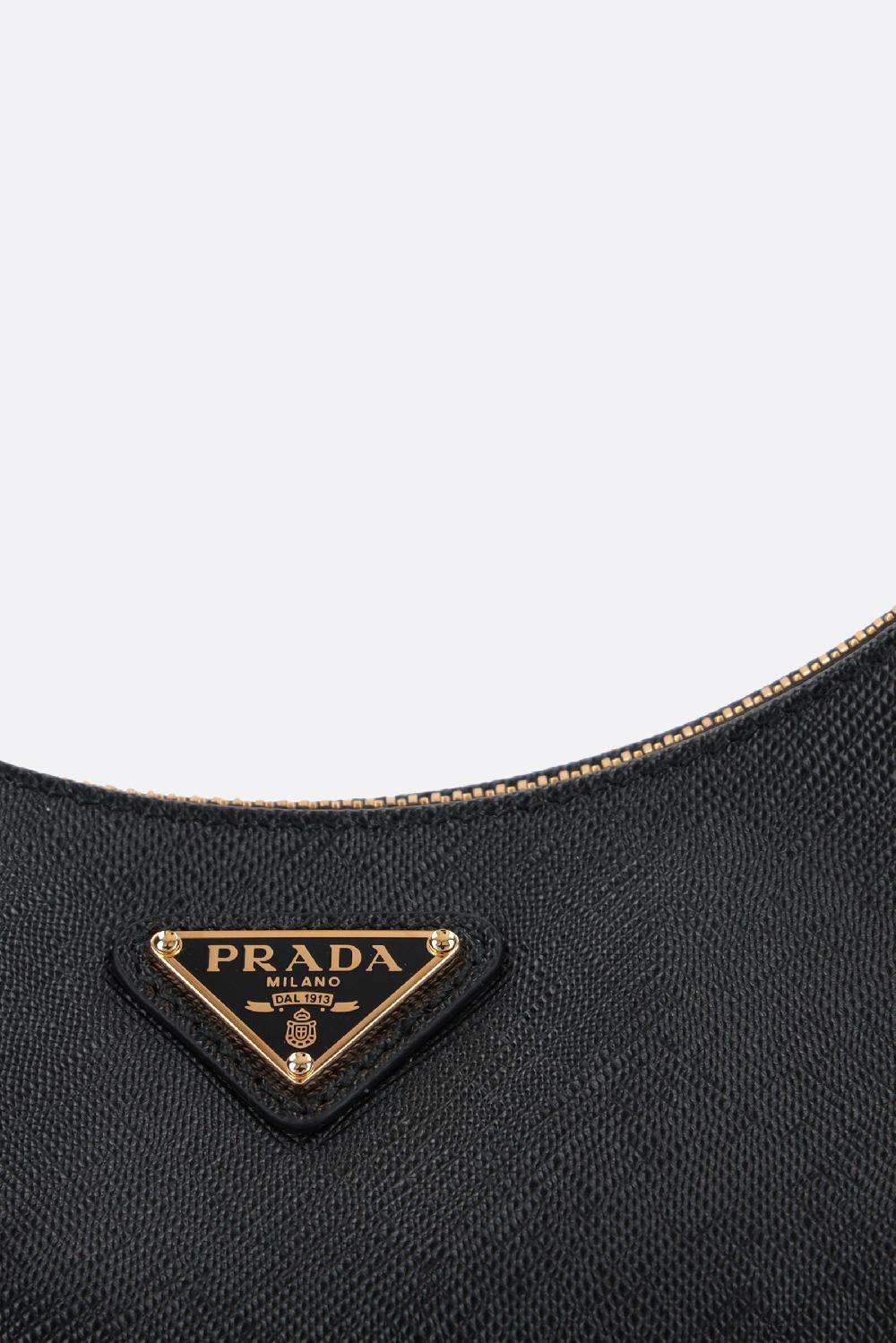 PRADA borsa a spalla Prada Re-Edition 2005 in pelle Saffiano Lux Promozione