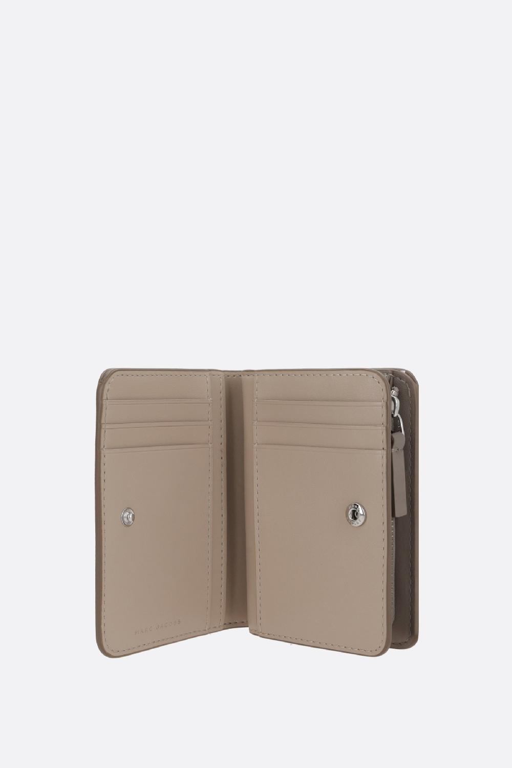 MARC JACOBS portafogli compatto The Covered J Marc mini Soddisfazione Garantita