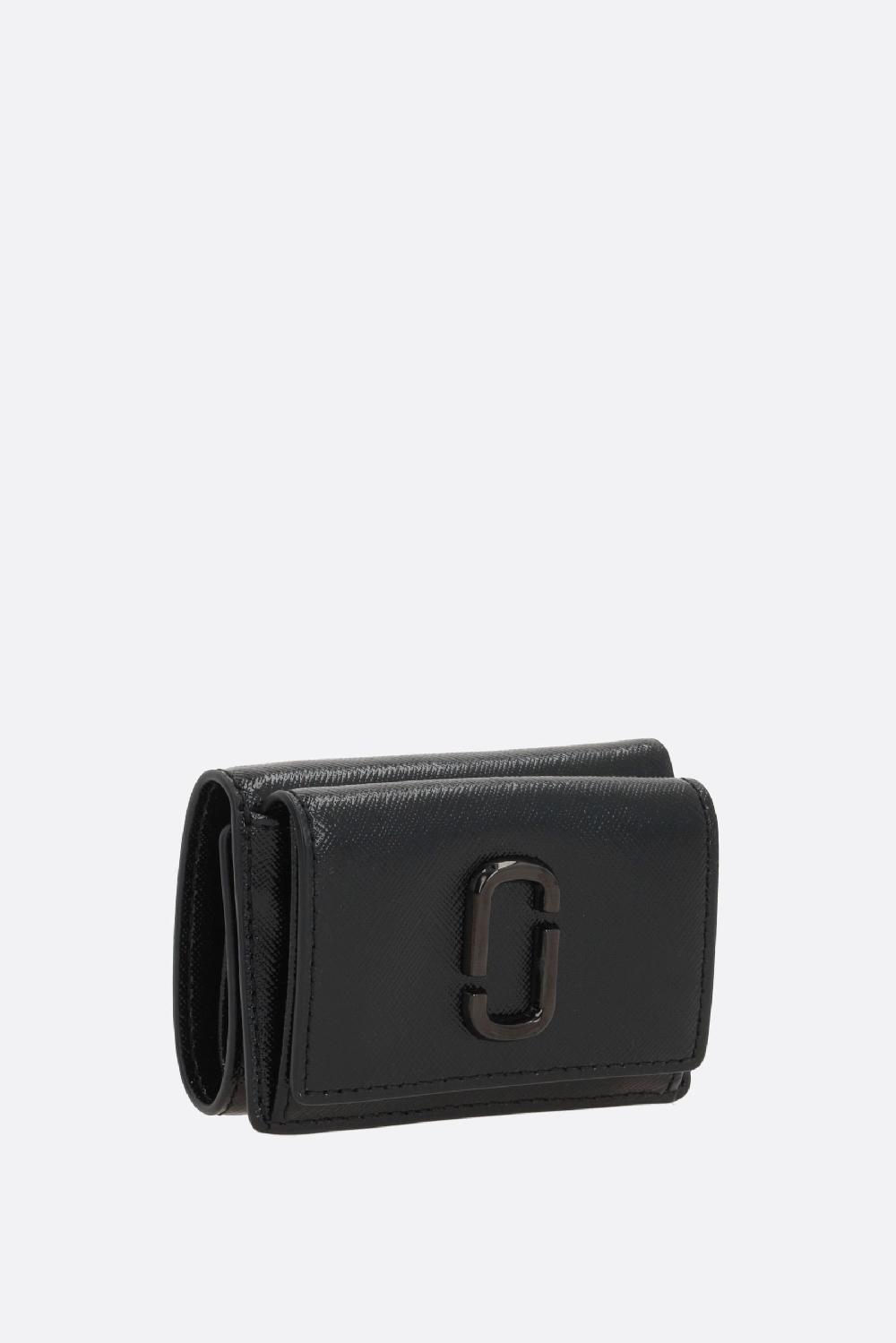MARC JACOBS portafogli trifold The Utility Snapshot DTM mini Qualità Garantita