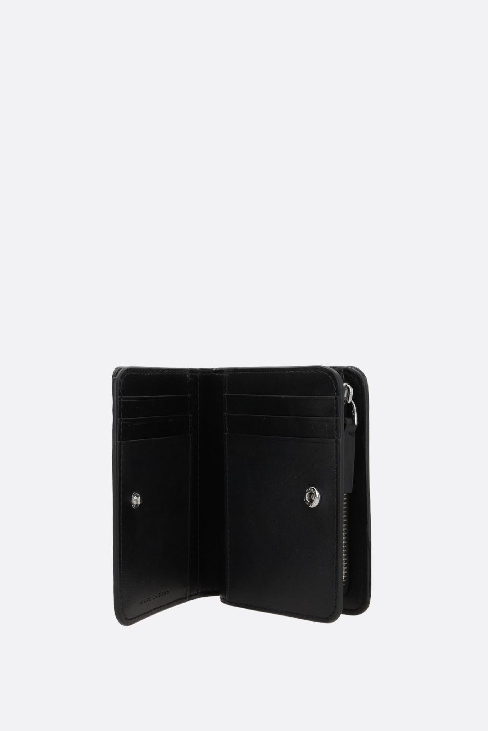 MARC JACOBS portafogli compatto The Covered J Marc mini Consegna Veloce