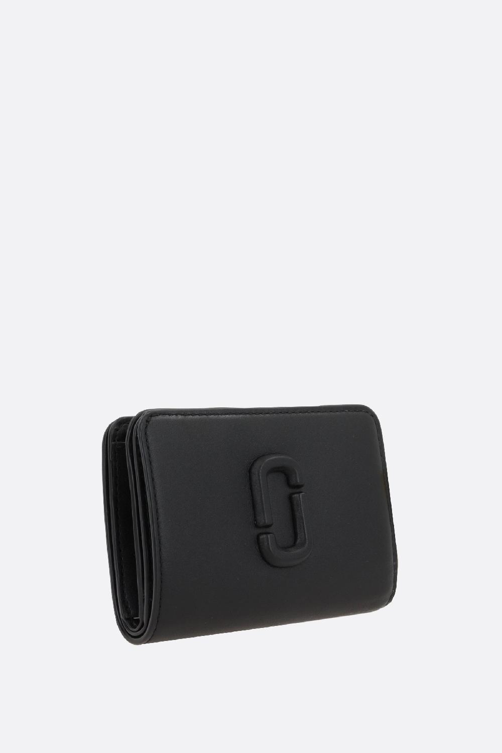MARC JACOBS portafogli compatto The Covered J Marc mini Consegna Veloce