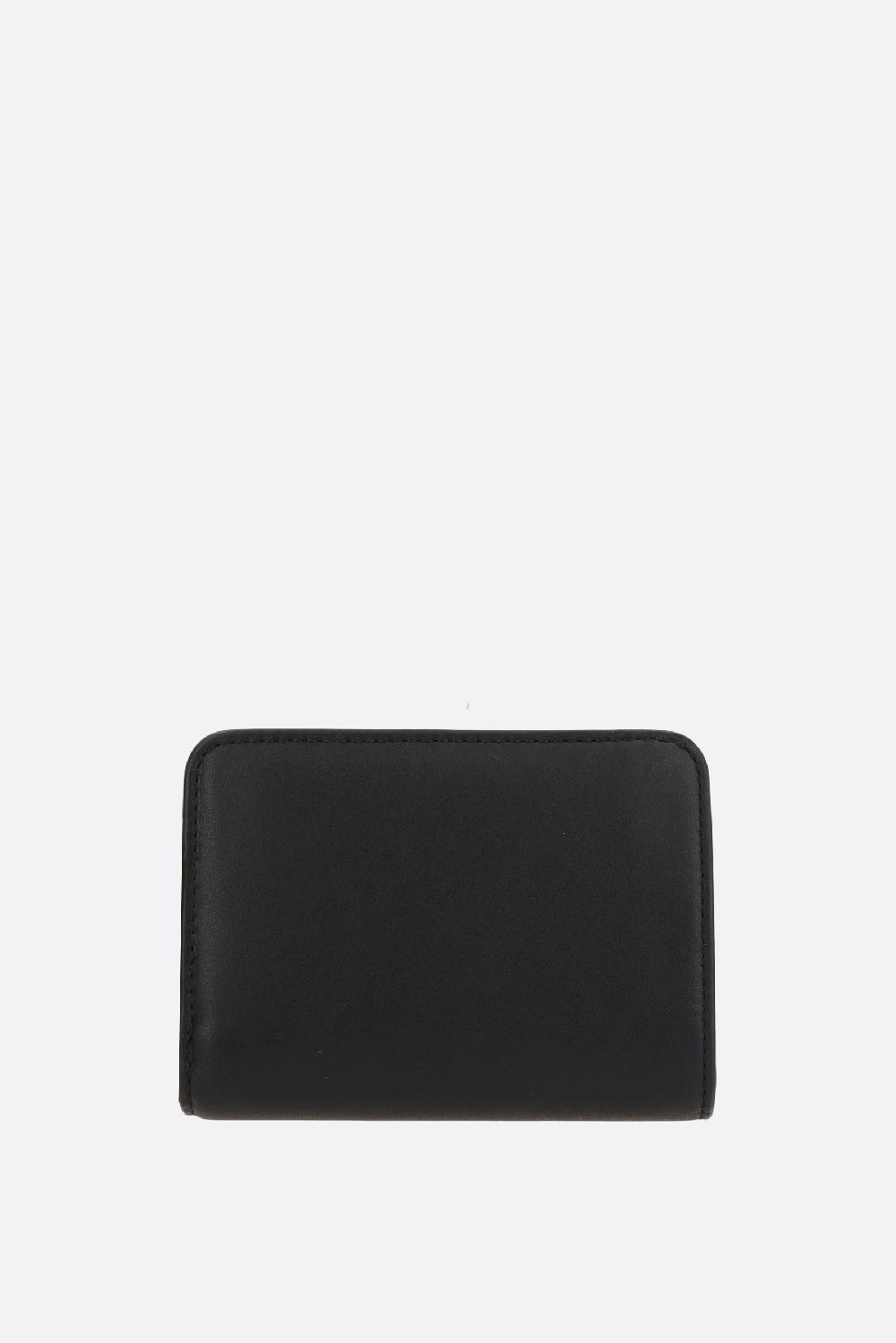 MARC JACOBS portafogli compatto The Covered J Marc mini Consegna Veloce