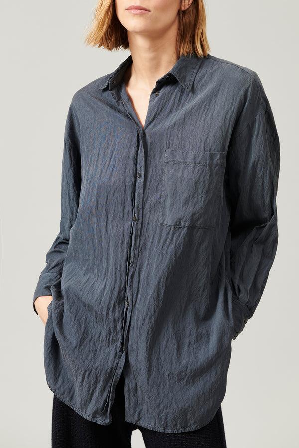 Transit Par Such Camicia over in misto seta con tascone | 1013.CFDTRYL210.15 – Transit Vendita Calda