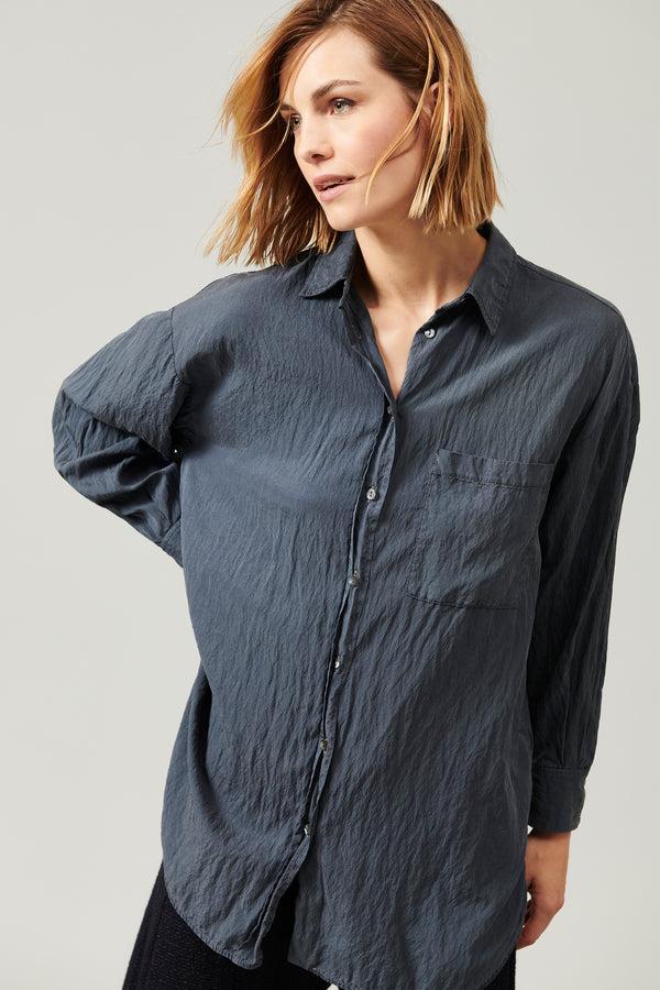 Transit Par Such Camicia over in misto seta con tascone | 1013.CFDTRYL210.15 – Transit Vendita Calda
