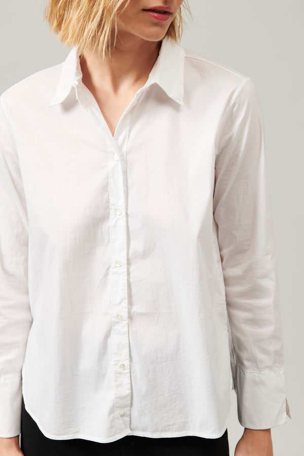 Transit Par Such Camicia lunga in popeline di cotone stretch | 1013.CFDTDY-5003.110 – Transit Negozio