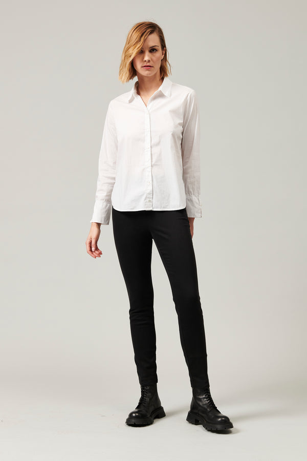 Transit Par Such Camicia lunga in popeline di cotone stretch | 1013.CFDTDY-5003.110 – Transit Negozio