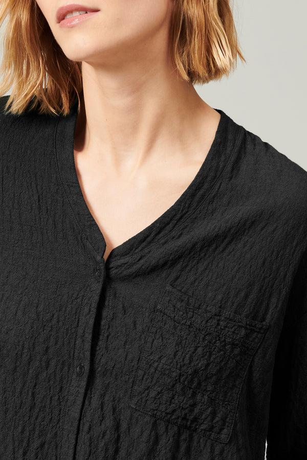Transit Par Such Camicia stondata in goffrato di misto lana stretch | 1013.CFDTRYP250.1 – Transit Nuova