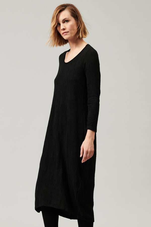 Transit Par Such Vestito in maglia con filato in misto lana e viscosa con lavorazione – Transit In Linea