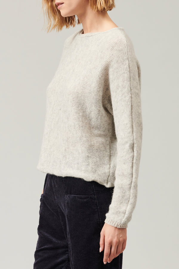 Transit Par Such Maglia oversize in alpaca misto lana. scollo a barchetta | 1013.CFDTRY – Transit I Più Venduti