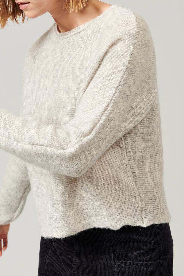 Transit Par Such Maglia oversize in alpaca misto lana. scollo a barchetta | 1013.CFDTRY – Transit I Più Venduti