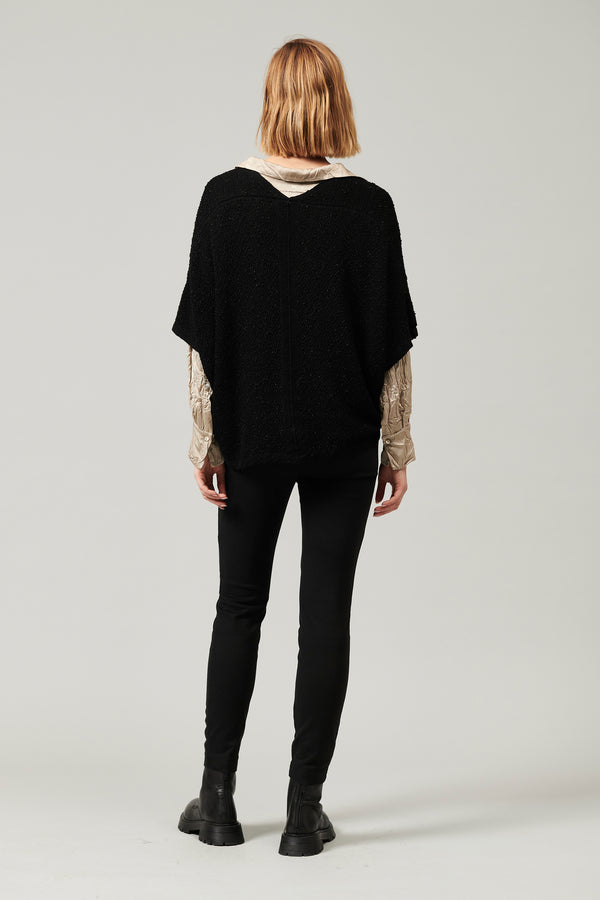 Transit Par Such Cardigan oversize con scollo a v e maniche a kimono con possibilità d – Transit Vendite Flash