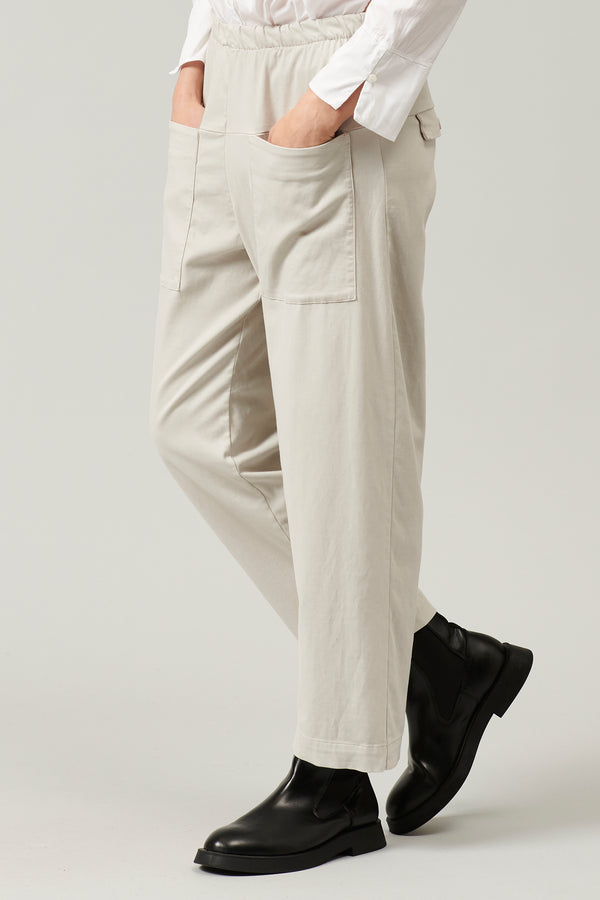 Transit Par Such Pantalone comfort fit con tasche davanti in viscosa e cotone stretch. – Transit Soddisfazione Garantita