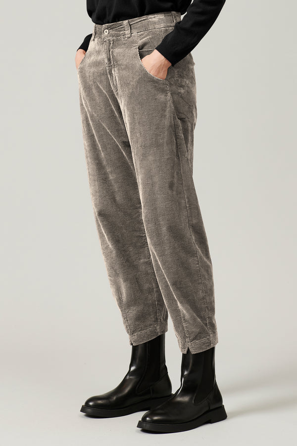 Transit Par Such Pantalone comfort fit in velluto a coste di viscosa e cotone stretch | – Transit Affare Del Giorno