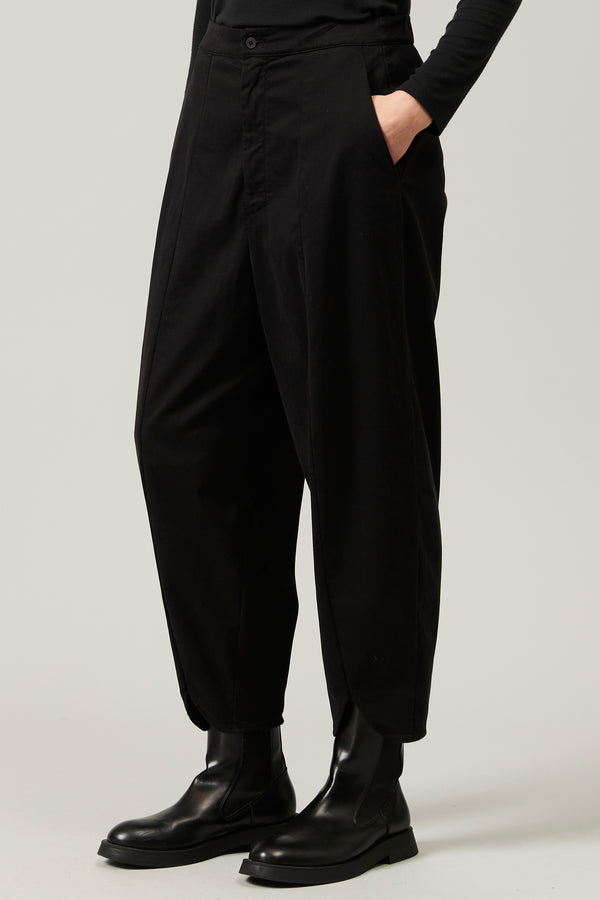 Transit Par Such Pantalone ampio linea bombé con elastico sul dietro in tencel modal e – Transit Saldi