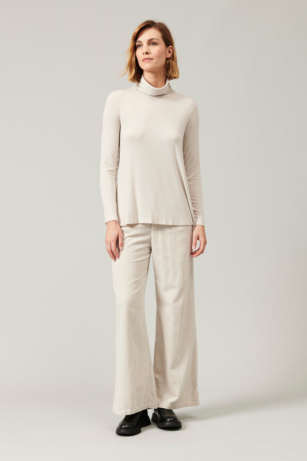 Transit Par Such Dolcevita svasato in jersey di modal stretch | 1013.CFDTRYI181.21 – Transit Moda