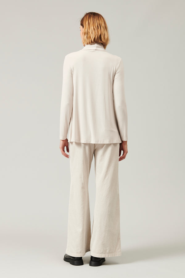 Transit Par Such Dolcevita svasato in jersey di modal stretch | 1013.CFDTRYI181.21 – Transit Moda