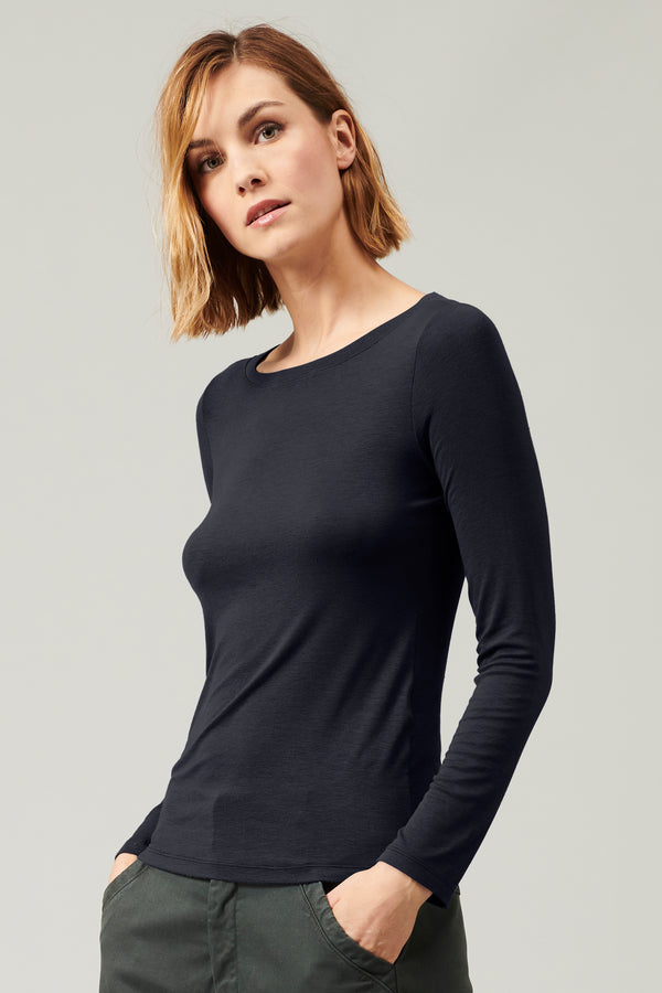 Transit Par Such T-shirt slim fit in jersey di modal stretch | 1013.CFDTRYI182.05 – Transit Italy
