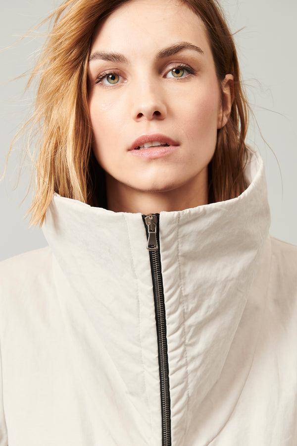 Transit Par Such Giaccone outwear zippato di cotone e nylon water repellent foderato co – Transit Qualità