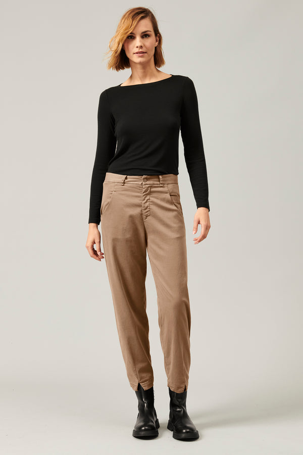 Transit Par Such Pantalone comfort fit in tencel modal e cotone stretch | 1013.CFDTRYR – Transit In Saldo