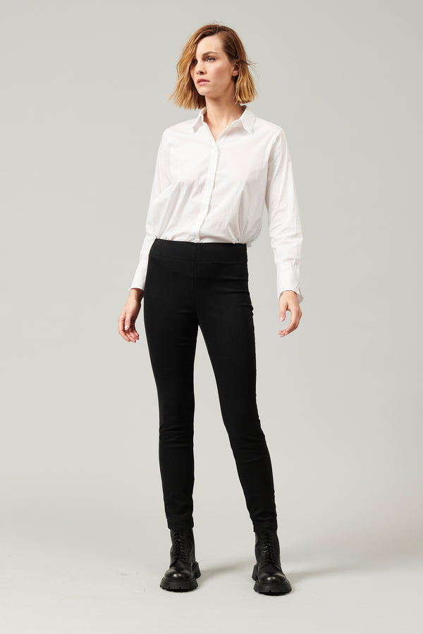 Transit Par Such Pantaloni aderenti in cotone-tencel stretch | 1013.CFDTDY-5700.901 – Transit Nuova