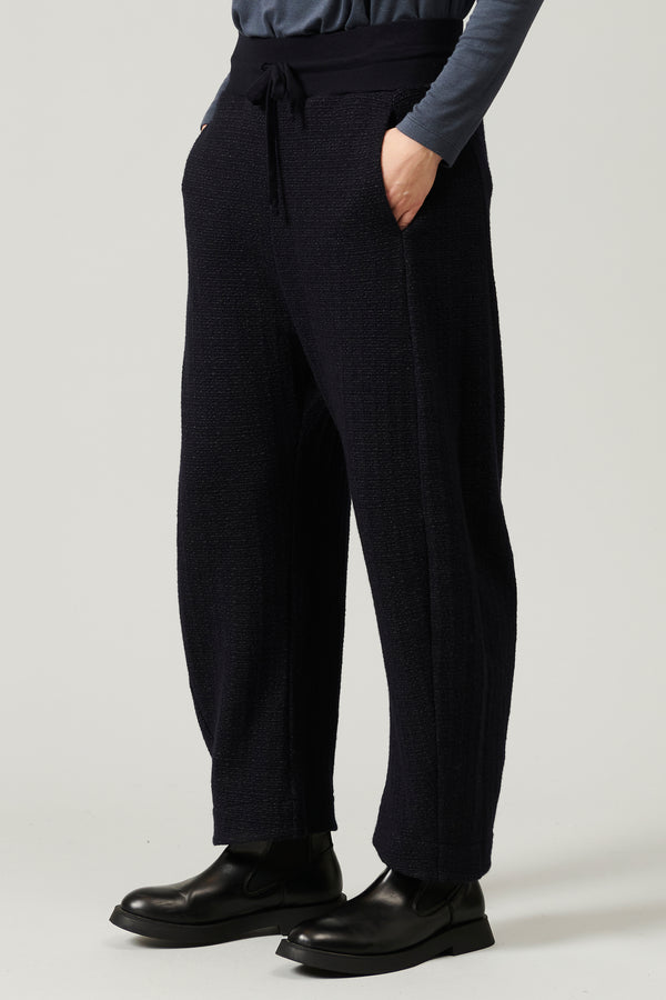Transit Par Such Pantalone in maglia di misto lana jacquard microfantasia | 1013.CFDTRY – Transit Moda