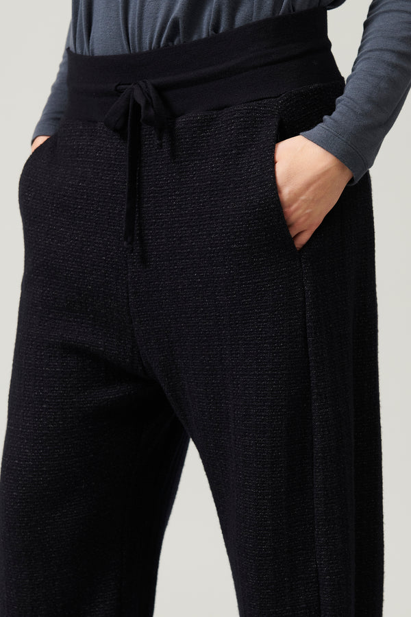 Transit Par Such Pantalone in maglia di misto lana jacquard microfantasia | 1013.CFDTRY – Transit Moda