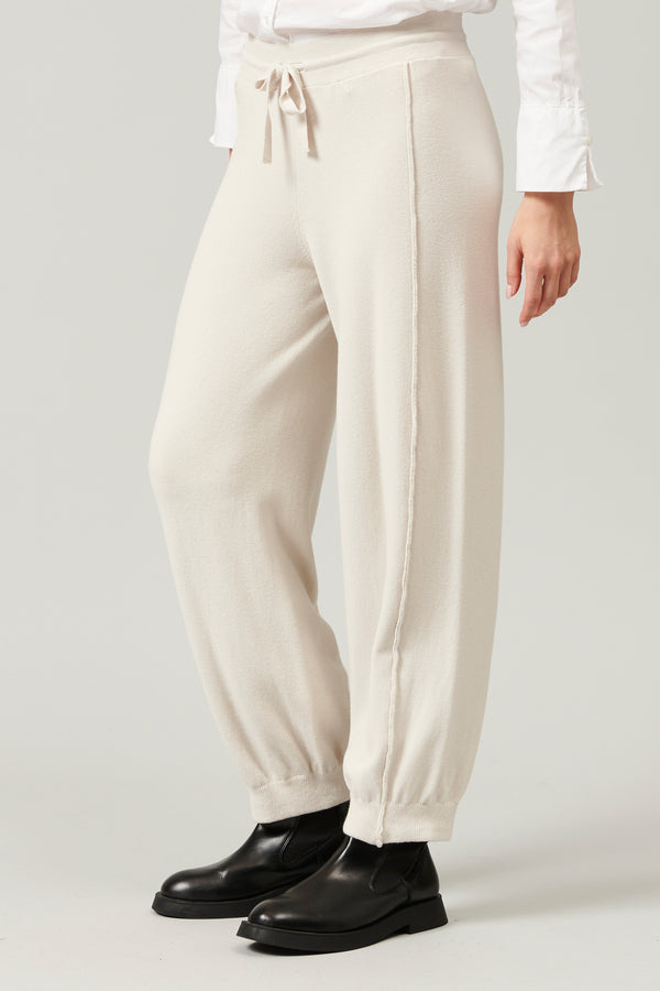 Transit Par Such Pantalone in maglia rasata di viscosa e lana | 1013.CFDTRY11465.21 – Transit Saldi Di Fabbrica