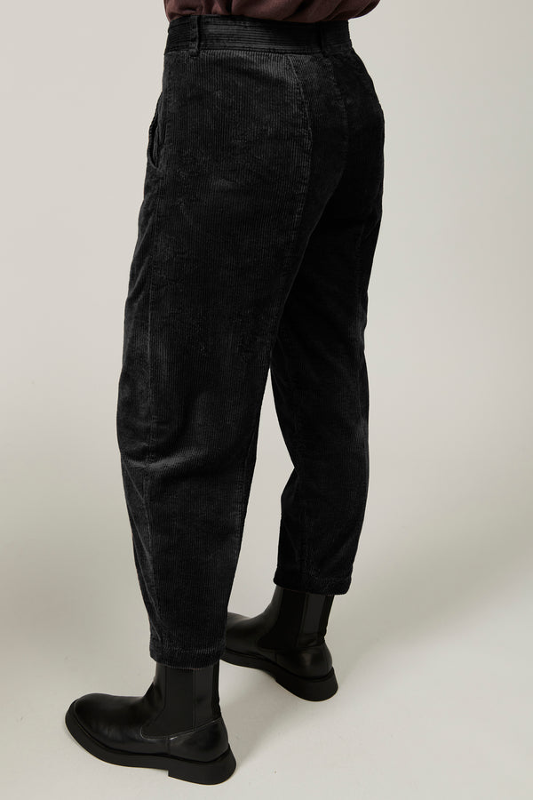 Transit Par Such Pantalone comfort fit in velluto a coste di viscosa e cotone stretch | – Transit Vendita