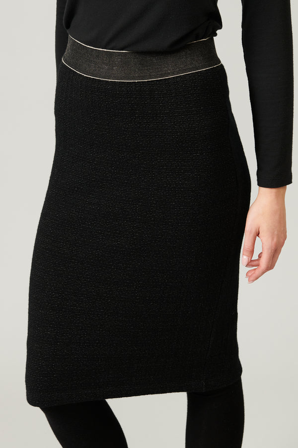 Transit Par Such Gonna tubino in maglia di lana e viscosa jacquard microfantasia | 1013 – Transit Acquista Ora