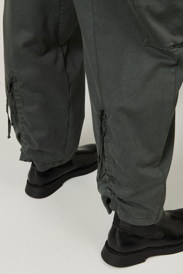 Transit Par Such Pantalone cargo in raso di cotone stretch | 1013.CFDTRYR276.24 – Transit Promozione Limitata