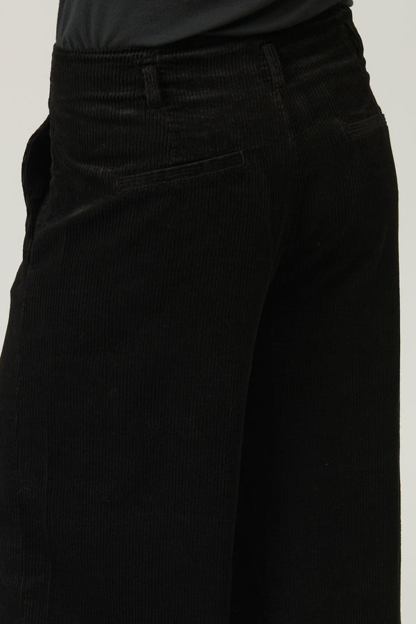 Transit Par Such Pantalone corto gamba larga in velluto a coste di viscosa e cotone str – Transit Affare Del Giorno