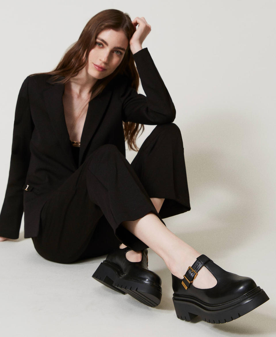 Twin Set Scarpe Mary Jane con fibbie Promozione Limitata