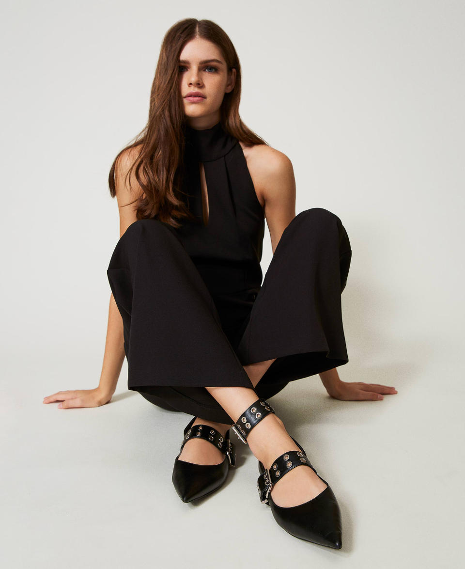 Twin Set Ballerine con cinturini In Linea