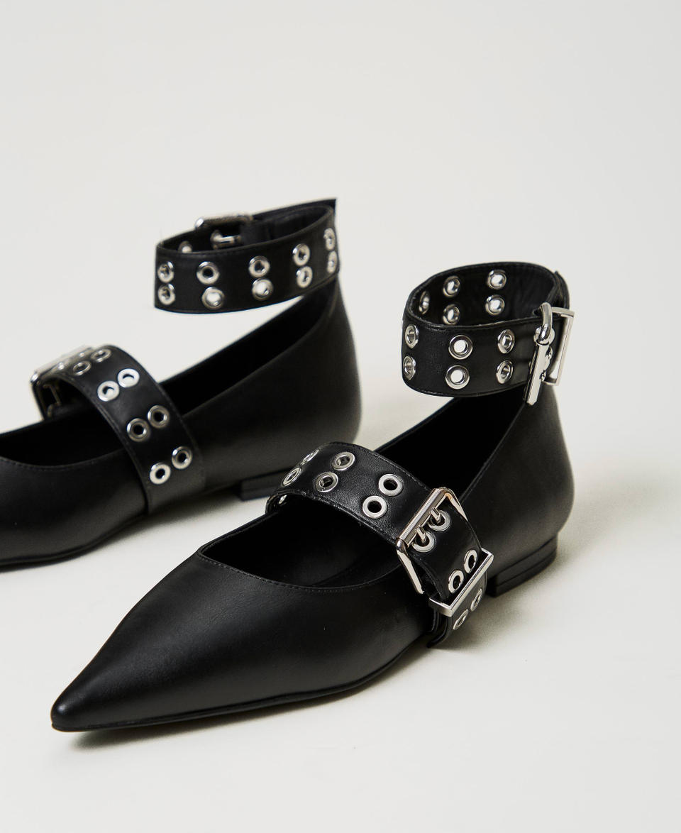 Twin Set Ballerine con cinturini In Linea