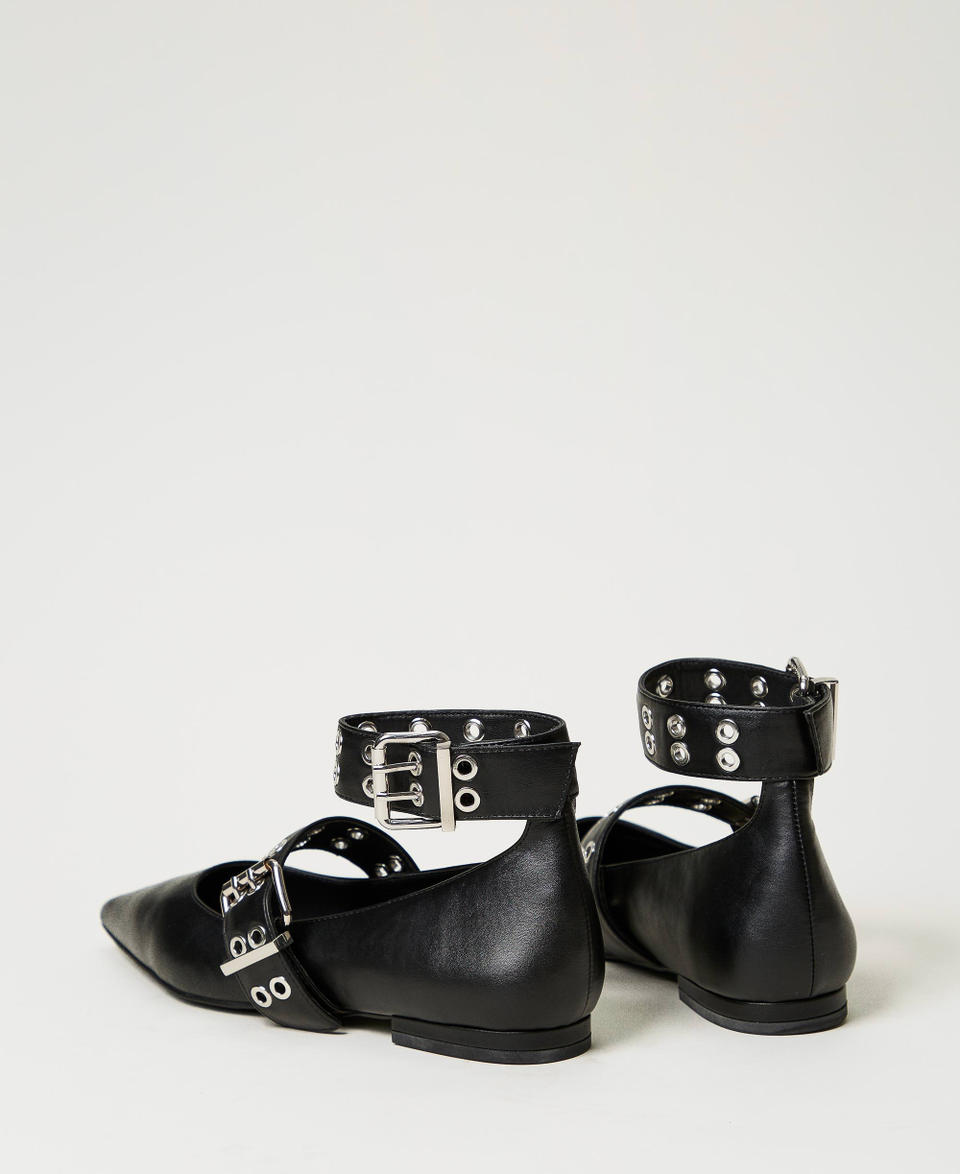 Twin Set Ballerine con cinturini In Linea
