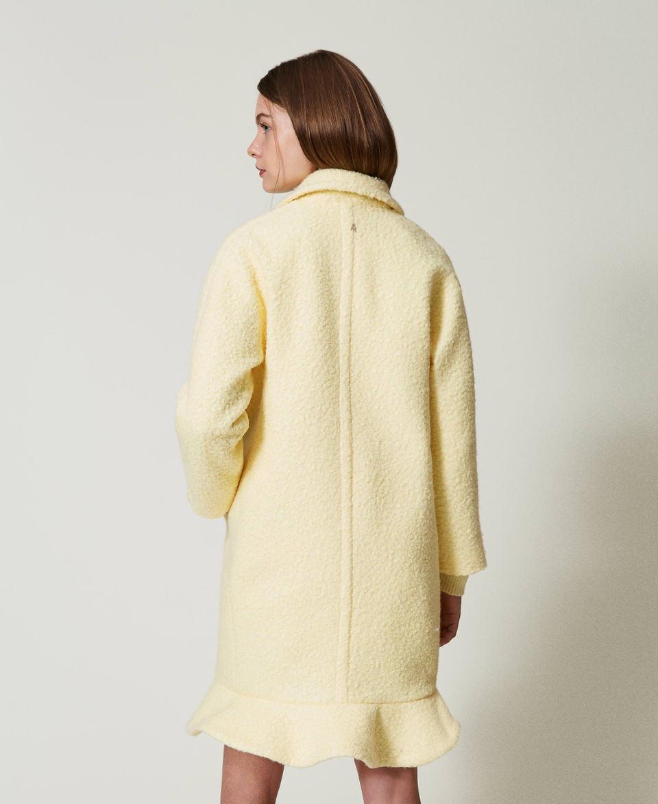 Twin Set Cappotto in panno arricciato Shopping Online