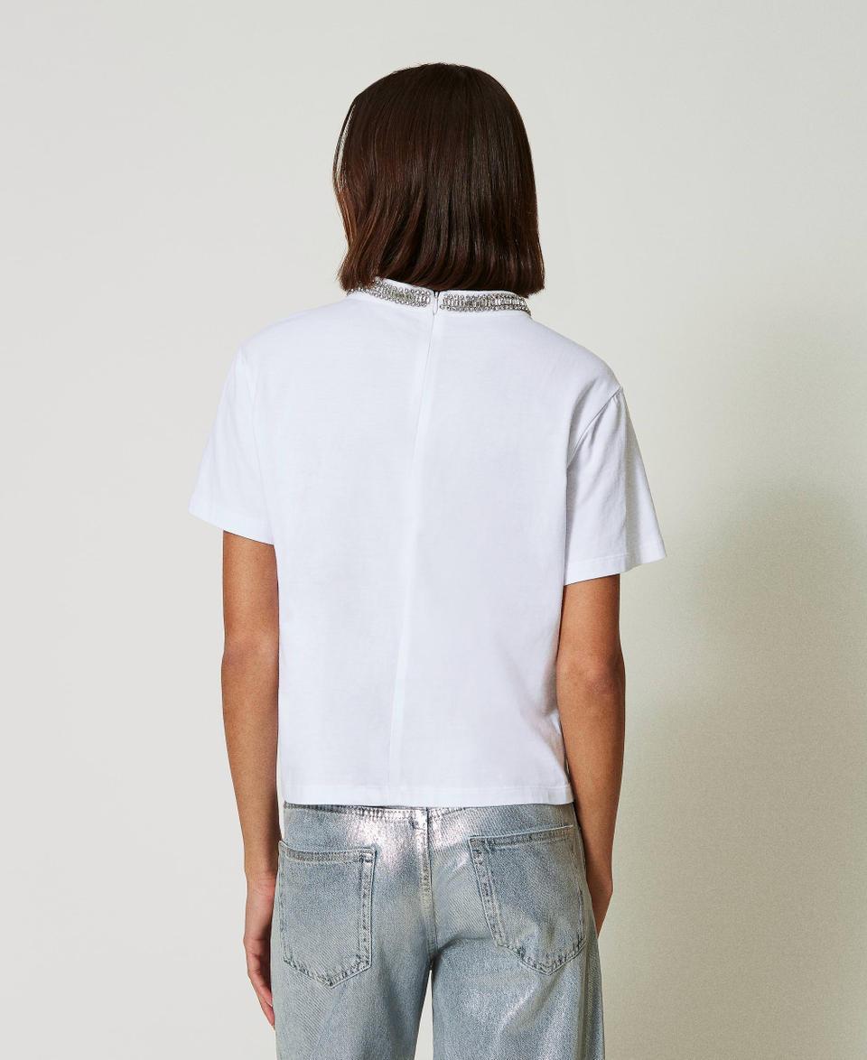 Twin Set T-shirt con ricamo a mano Novità