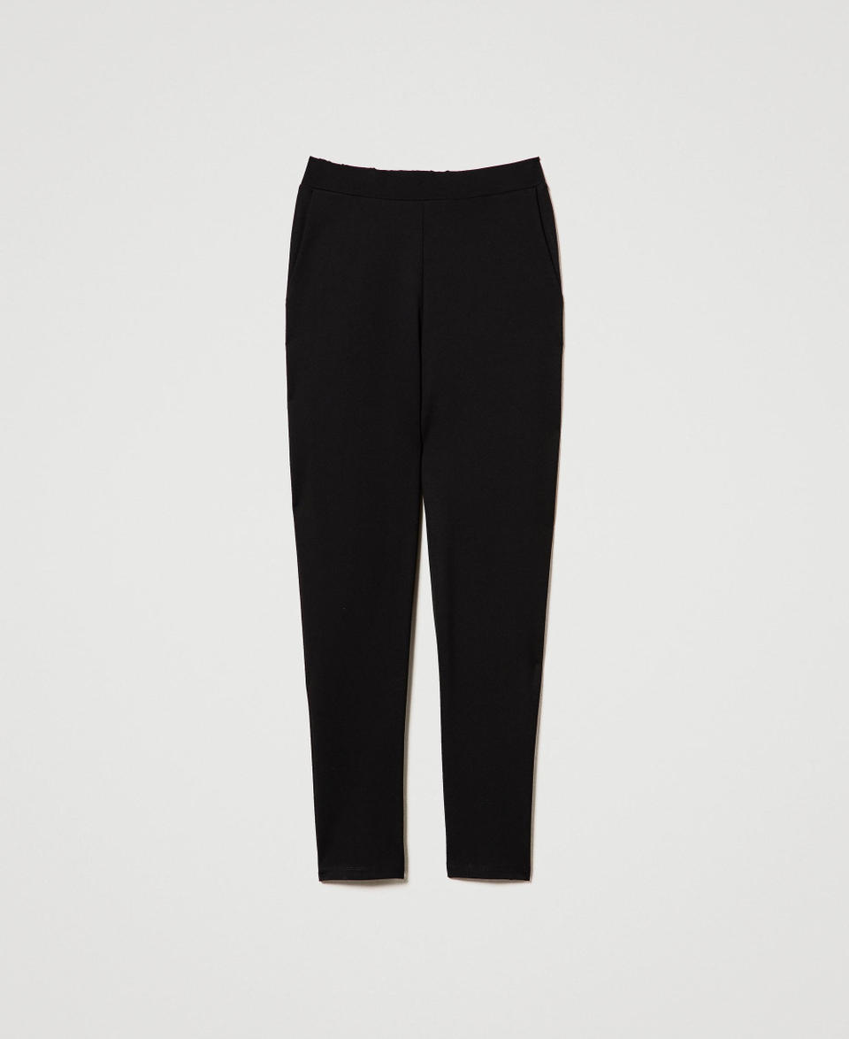 Twin Set Pantaloni a sigaretta con elastico I Più Venduti