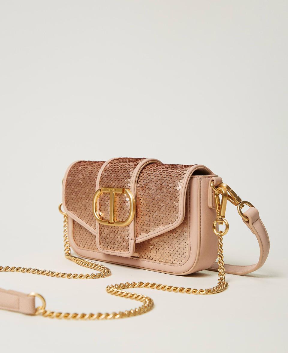 Twin Set Borsa a tracolla 'Amie' con paillettes Sconto