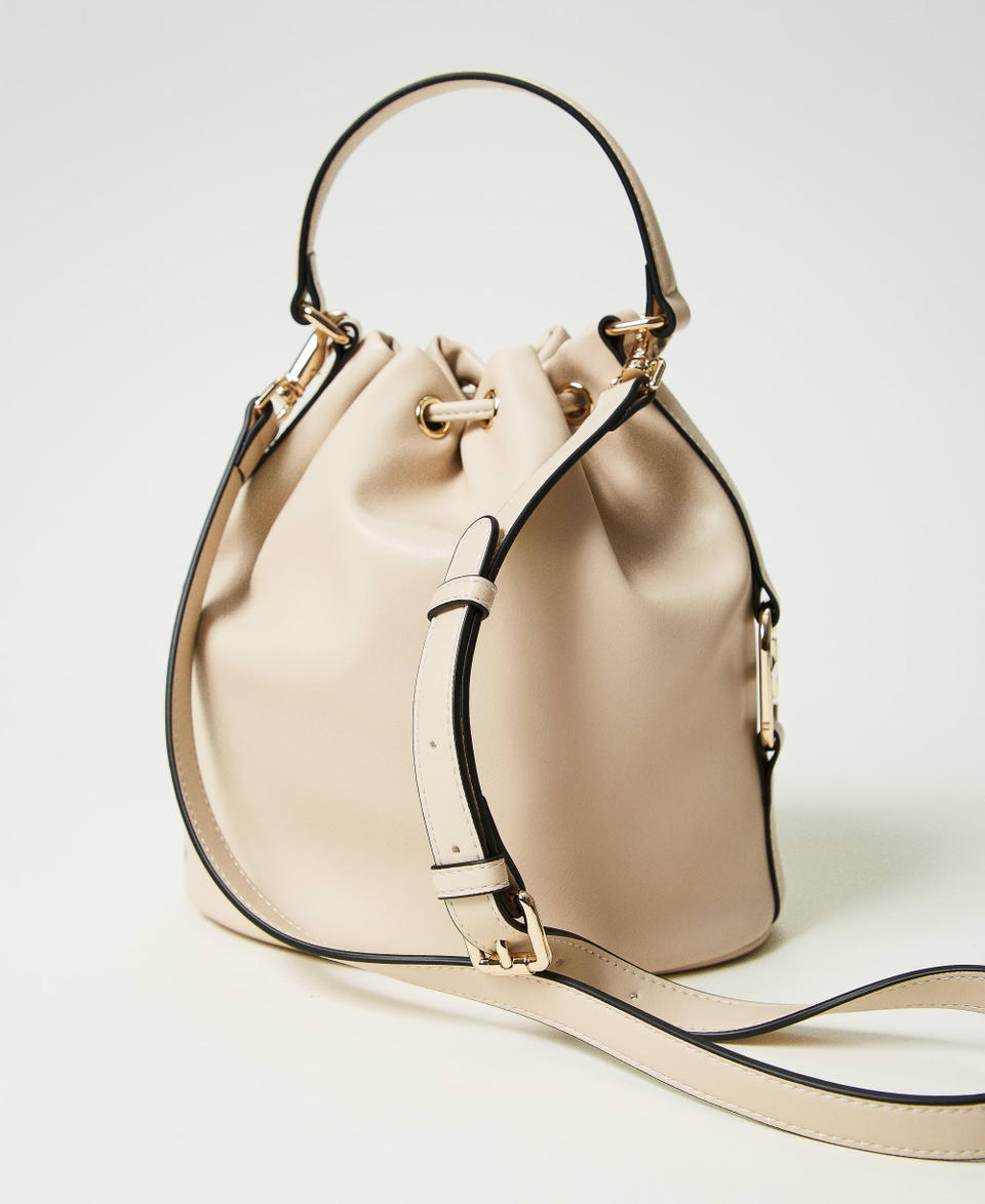 Twin Set Borsa a secchiello con fibbia Oval T Economico