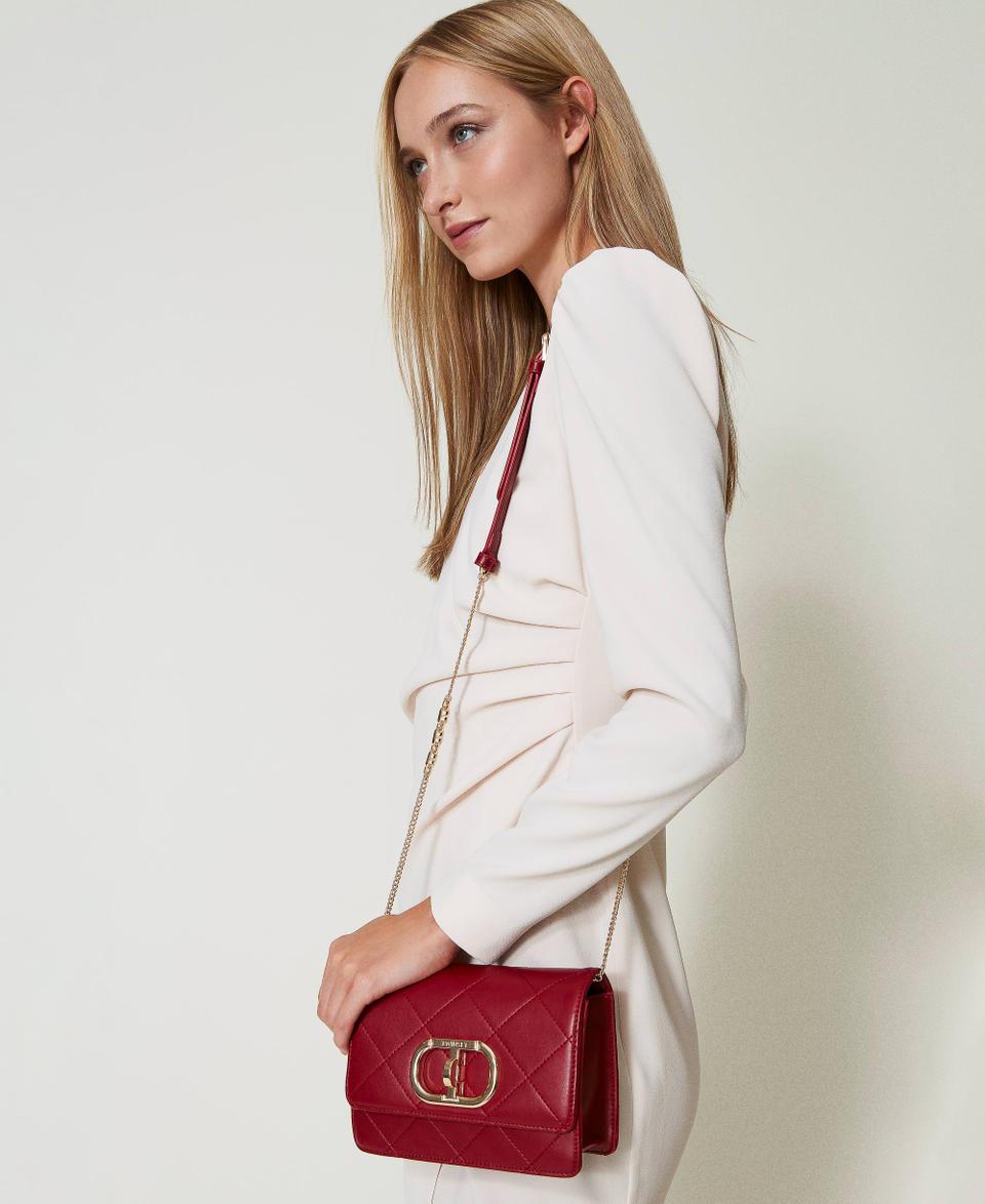 Twin Set Borsa a tracolla con chiusura Oval T Offerte